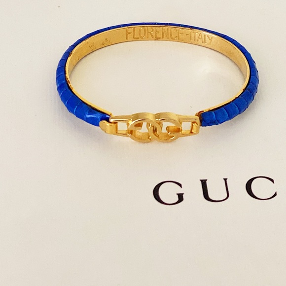 Sold Gucci GG snakeskin Bracelet Luxury GIFT! - Picture 2 of 6